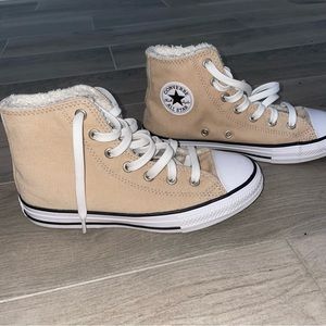 New Converse soft cream kids converse